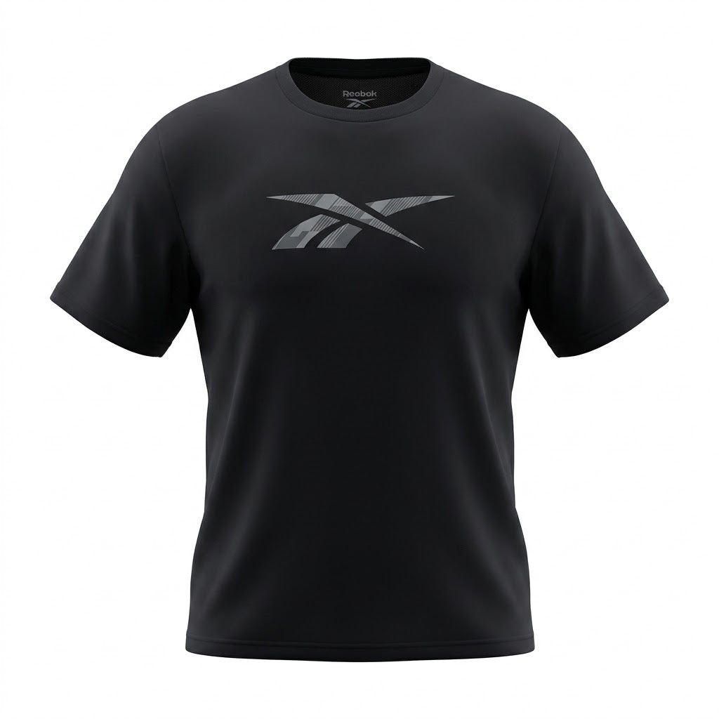Męska Koszulka Treningowa Reebok Czarna – Rozmiar S AquaMagic Outlet