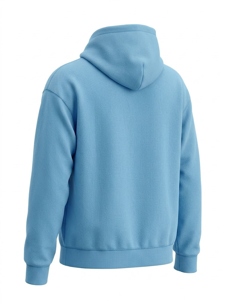 Niebieska Bluza z Kapturem Reebok – Komfort i Styl | Rozmiar M AquaMagic Outlet