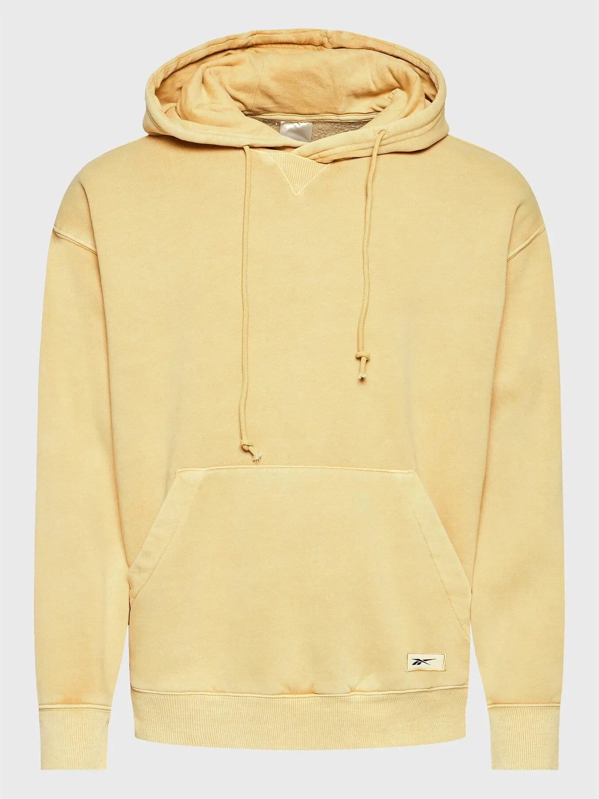 Musztardowa Bluza z Kapturem Męska Reebok ND