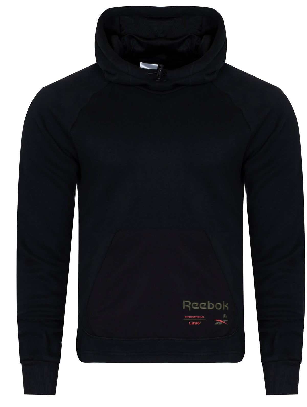 Czarna Bluza z Kapturem Unisex Reebok