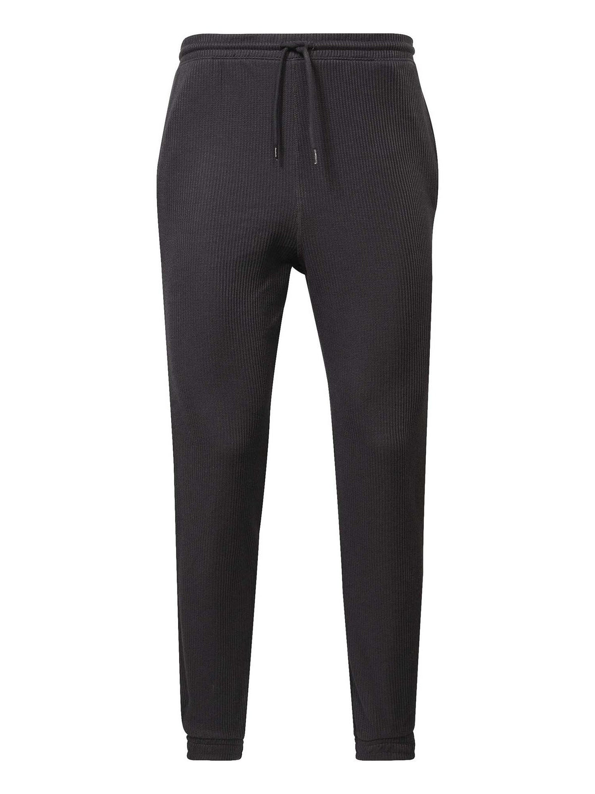 Antracytowe Spodnie Joggery Męskie Reebok Vector Tape