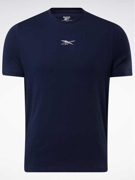 Granatowa Koszulka Męska Reebok Tailgate Team