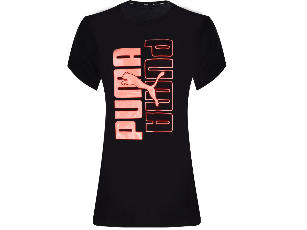 Czarna Koszulka Damska Puma Rebel Fashion Tee